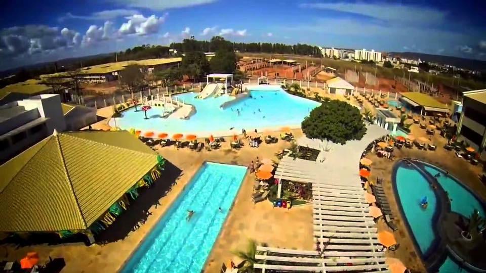 Lacqua Di Roma, Com Fogao Geladeira E Parque Aquatico 24H Daire Caldas Novas Dış mekan fotoğraf