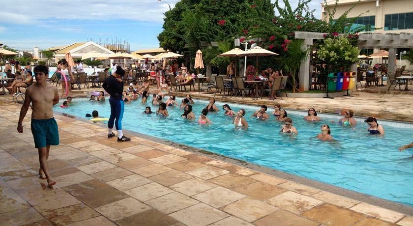 Lacqua Di Roma, Com Fogao Geladeira E Parque Aquatico 24H Caldas Novas Dış mekan fotoğraf