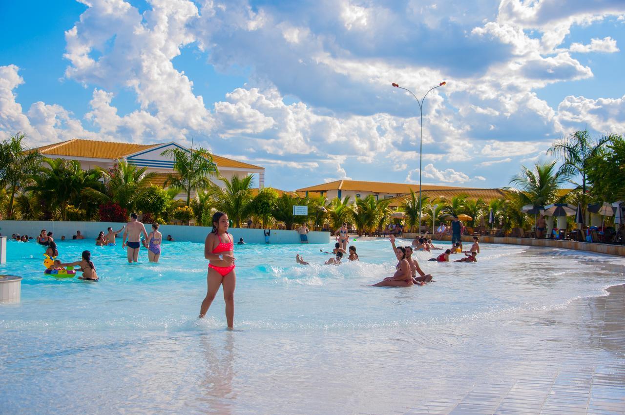 Lacqua Di Roma, Com Fogao Geladeira E Parque Aquatico 24H Daire Caldas Novas Dış mekan fotoğraf